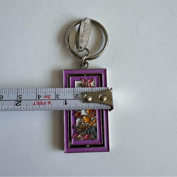 Vintage Disney Spinner Keychain Pooh Bear and Friends - Picture 9 of 9